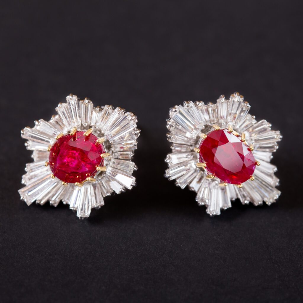 Ruby Earrings