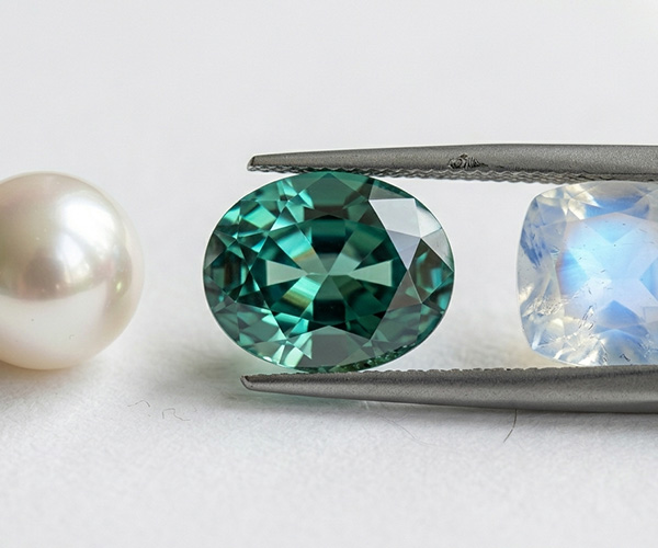 a close-up image of june birthstones